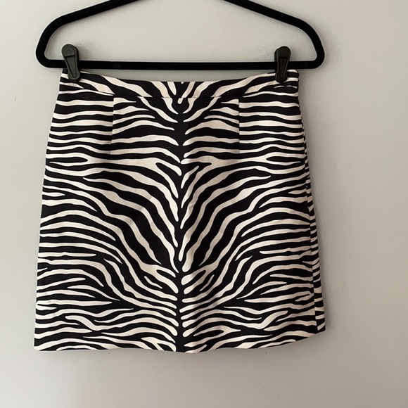 Michael Kors Collection Zebra Print Mini Skirt - Picture 9 of 11